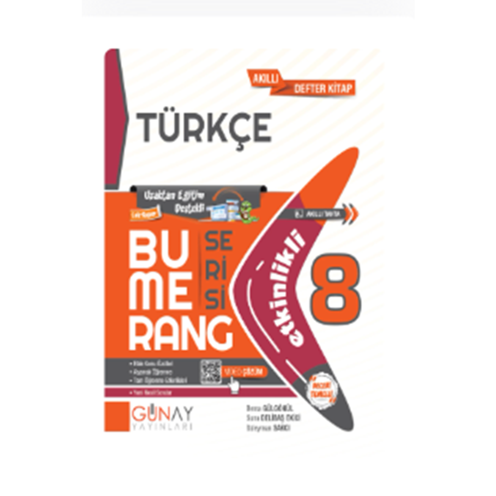 8. SINIF Bumerang Etkinlikli Türkçe