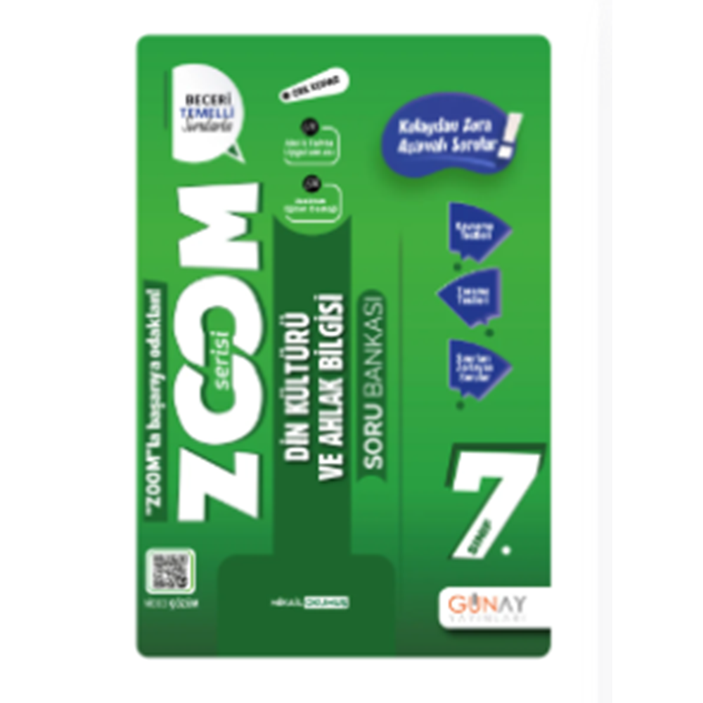 7.SINIF Zoom Serisi Din Kültürü Soru Bankası