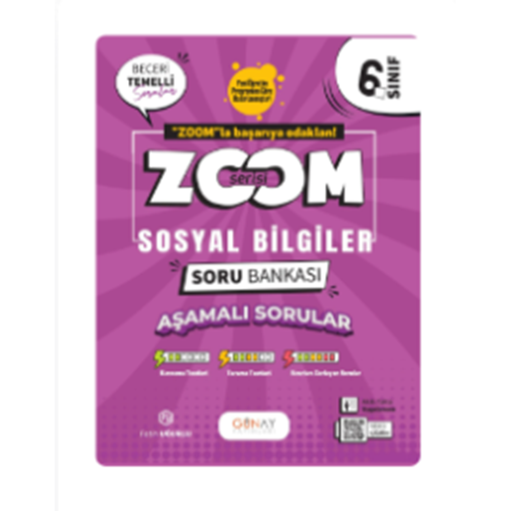 6. SINIF Zoom Serisi Sosyal Bilgiler Soru Bankası