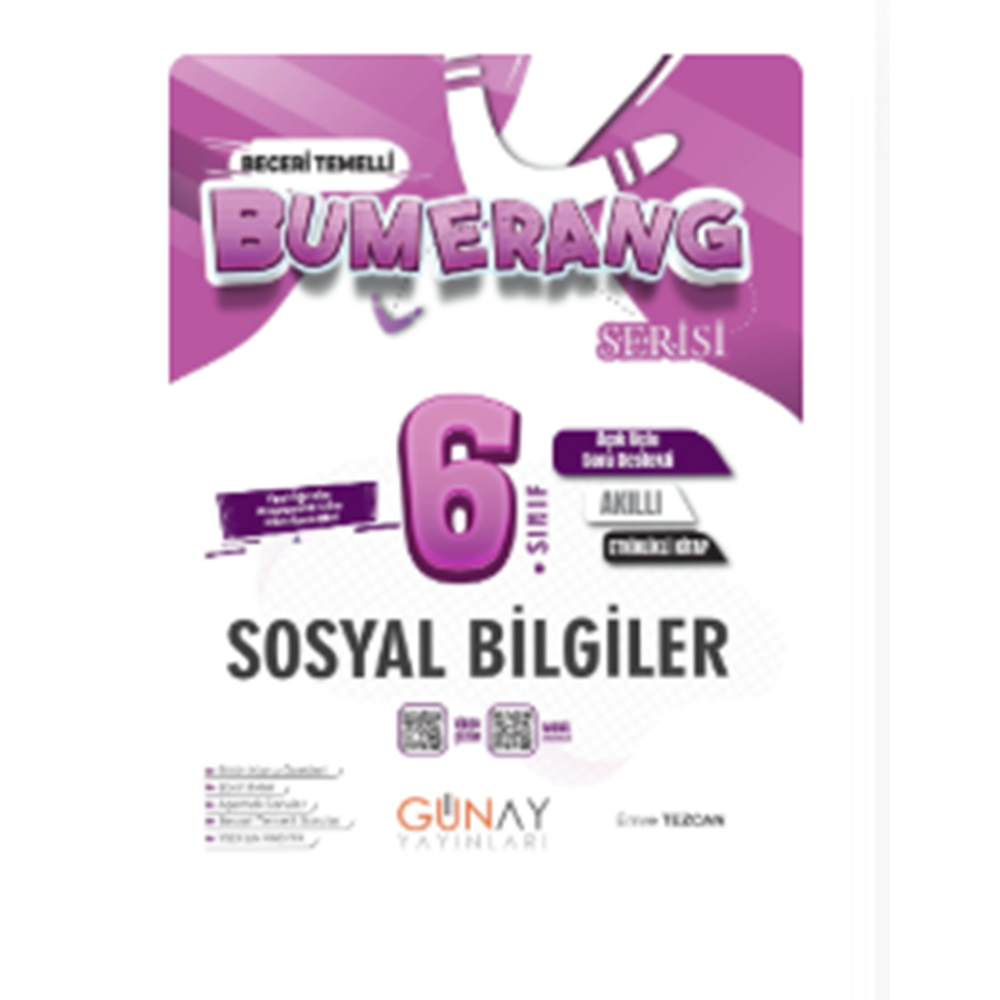 6. SINIF Bumerang Etkinlikli Sosyal Bilgiler