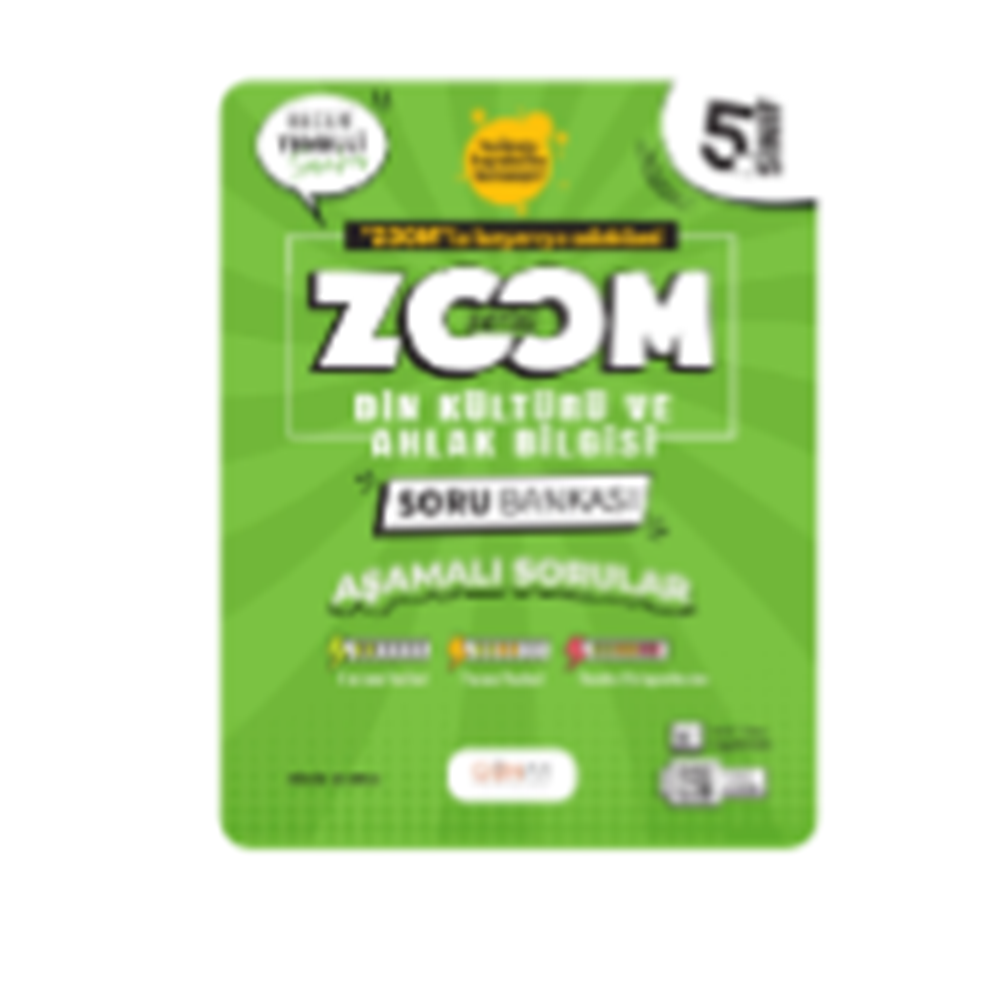 5.SINIF Zoom Serisi Din Kültürü Soru Bankası