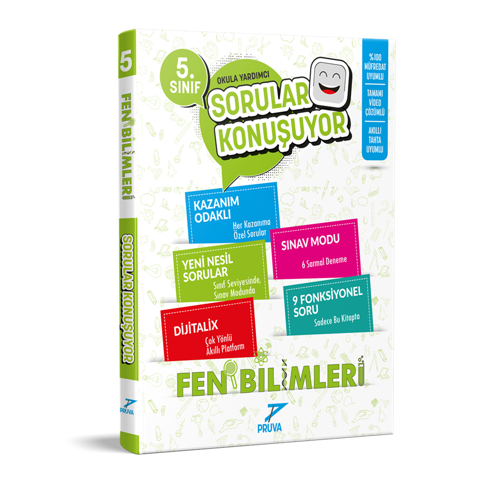 PRUVA 5. SINIF SORULAR KONUŞUYOR SORU BANKASI FEN BİLİMLERİ