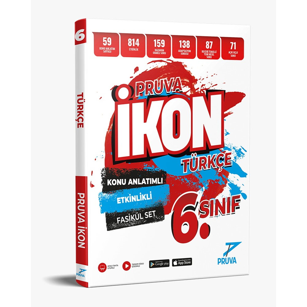 PRUVA 6. SINIF İKON TÜRKÇE (YENİ)