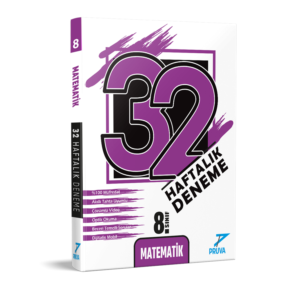 PRUVA 8. SINIF 32 HAFTA MATEMATİK