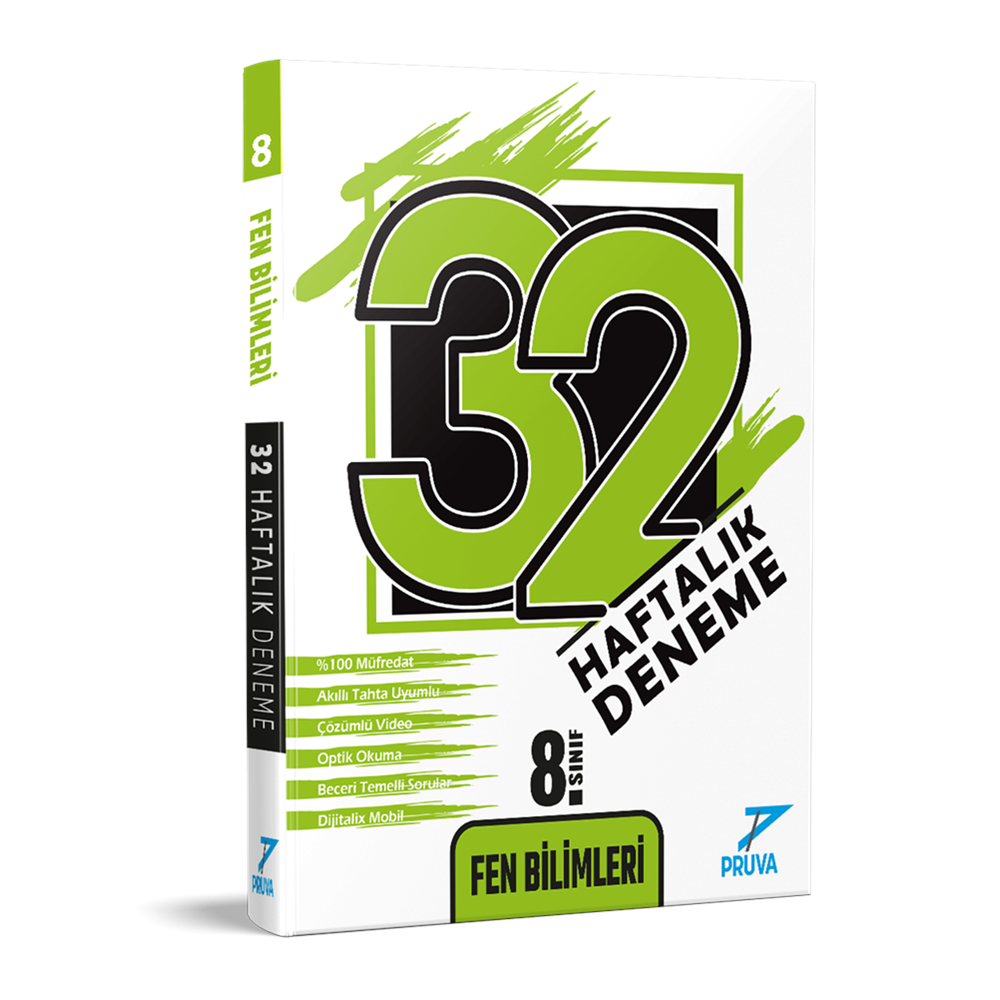 PRUVA 8. SINIF 32 HAFTA FEN BİLİMLERİ