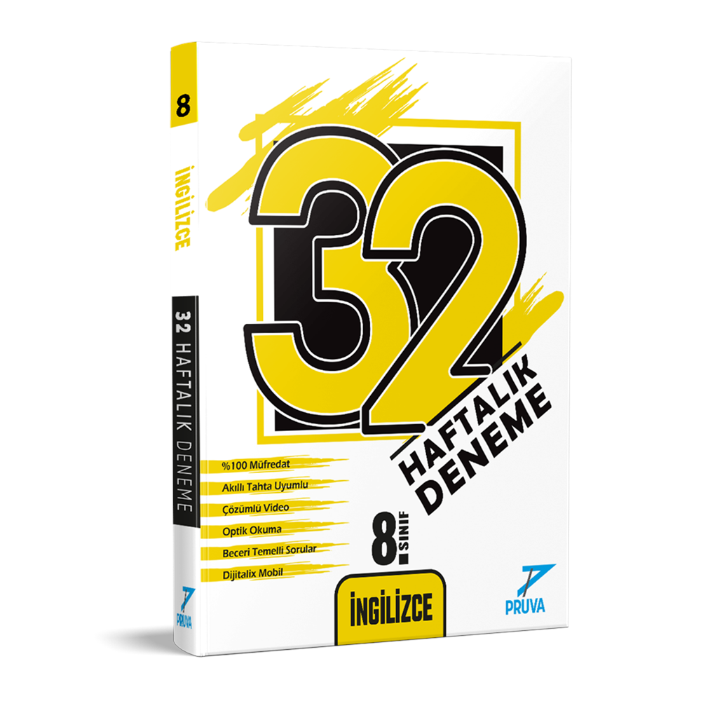 PRUVA 8. SINIF 32 HAFTA İNGİLİZCE