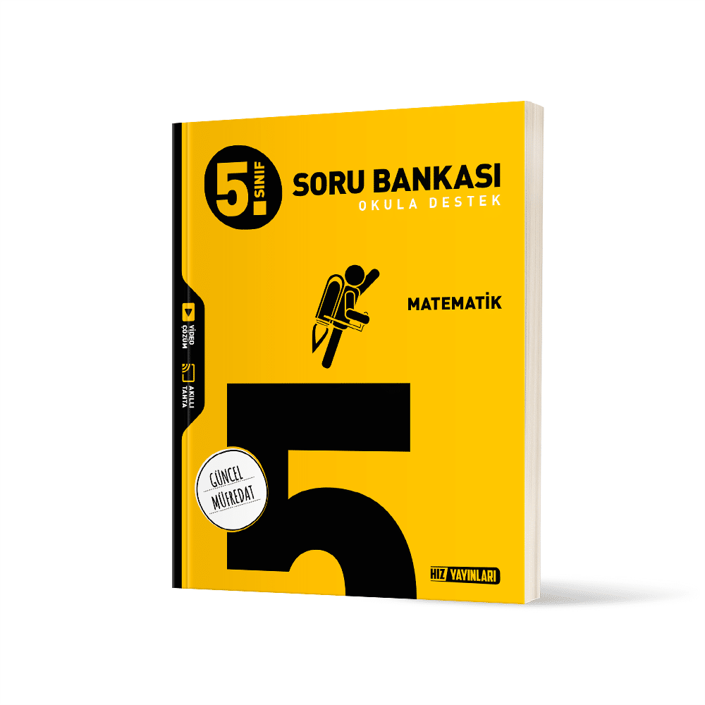 HIZ YAYINLARI 5. SINIF MATEMATİK SORU BANKASI