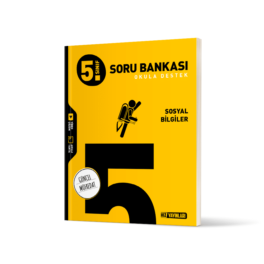 HIZ YAYINLARI 5. SINIF SOSYAL BİLGİLER SORU BANKASI