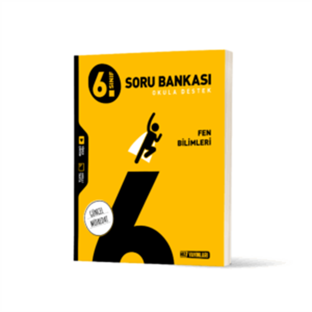 HIZ YAYINLARI 6. SINIF FEN BİLİMLERİ SORU BANKASI