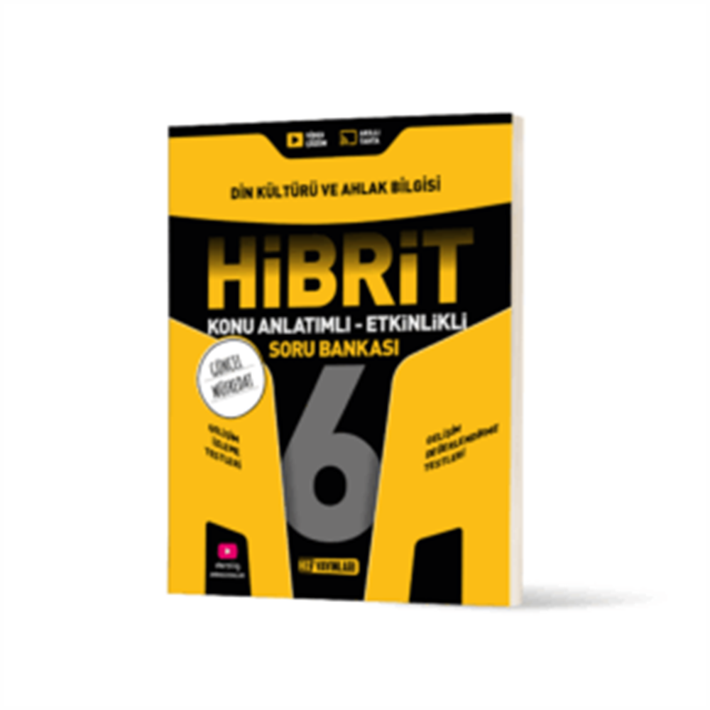 HIZ YAYINLARI 6. SINIF HİBRİT DİN KÜLTÜRÜ VE AHLAK BİLGİSİ SORU BANKASI