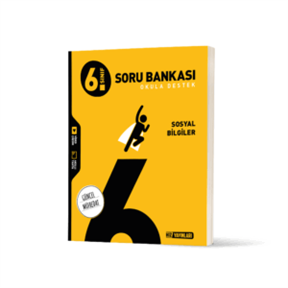 HIZ YAYINLARI 6. SINIF SOSYAL BİLGİLER SORU BANKASI