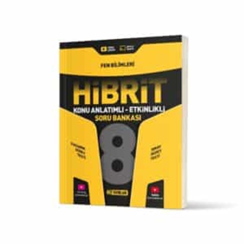 HIZ YAYINLARI 8. SINIF HİBRİT FEN SORU BANKASI