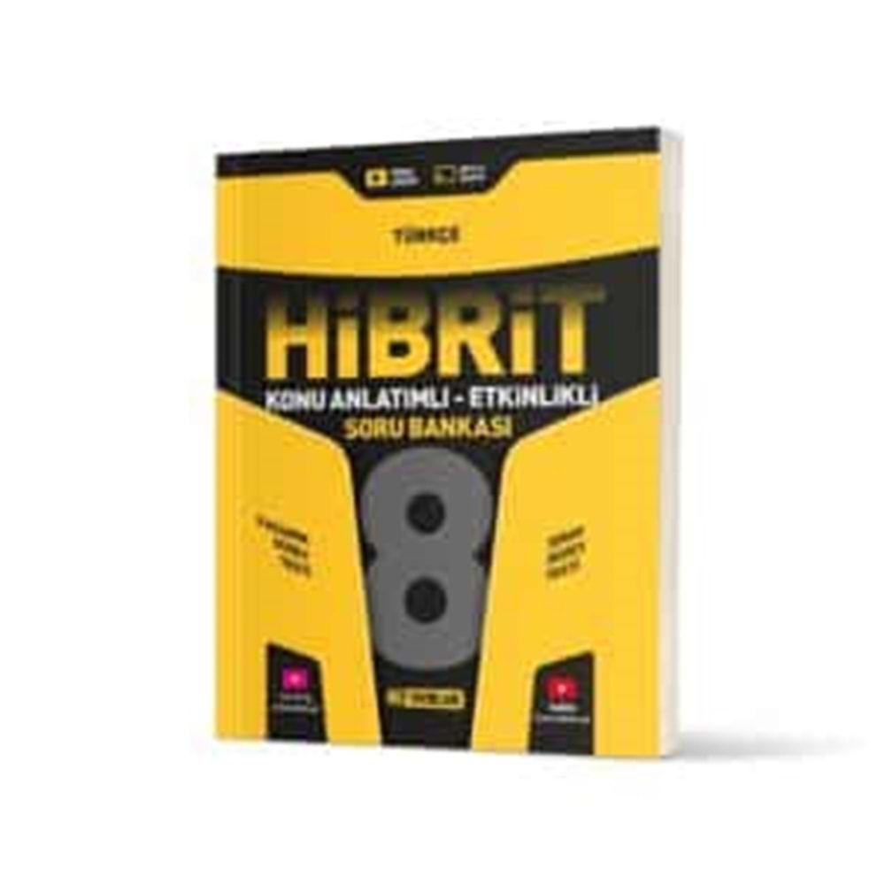 HIZ YAYINLARI 8. SINIF HİBRİT TÜRKÇE SORU BANKASI