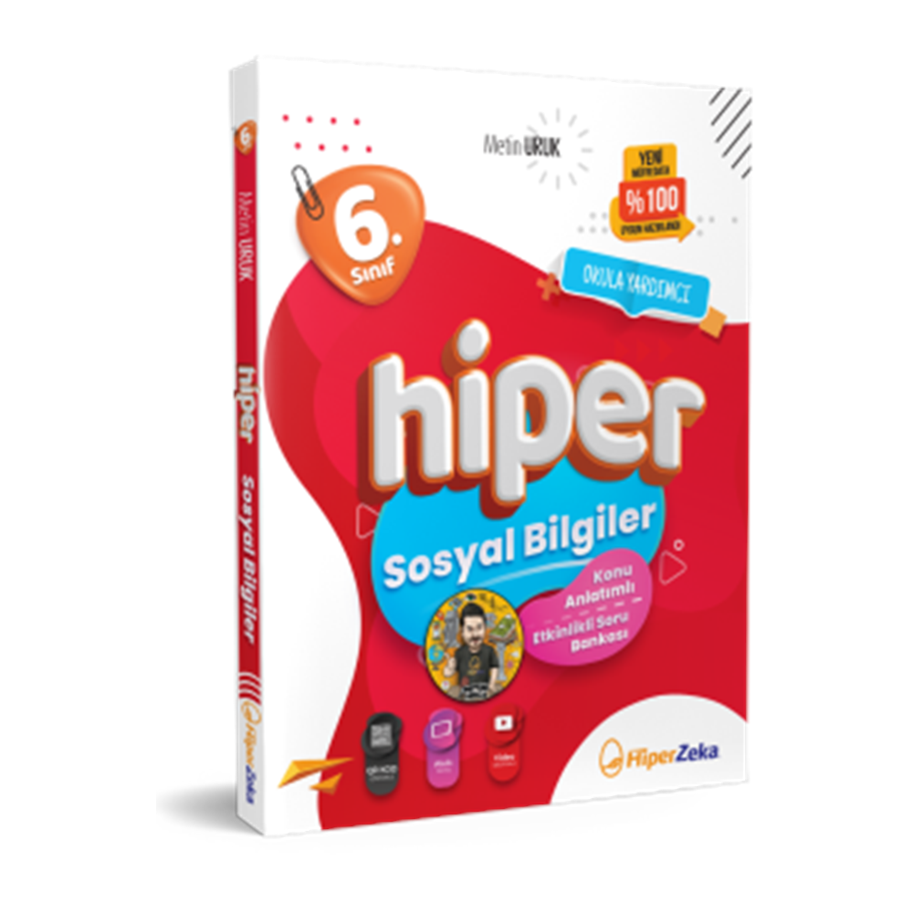 6. Sınıf Hiper Sosyal Bilgiler Konu Anlatımlı & sorubankası