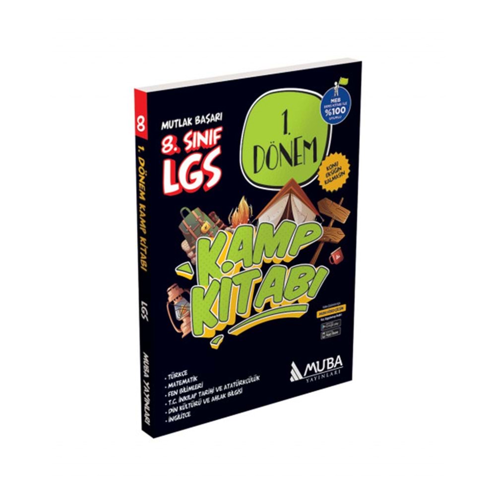 MUBA 8. Sınıf Hasat Kamp Kitabı Soru Bankası (1.Dönem)