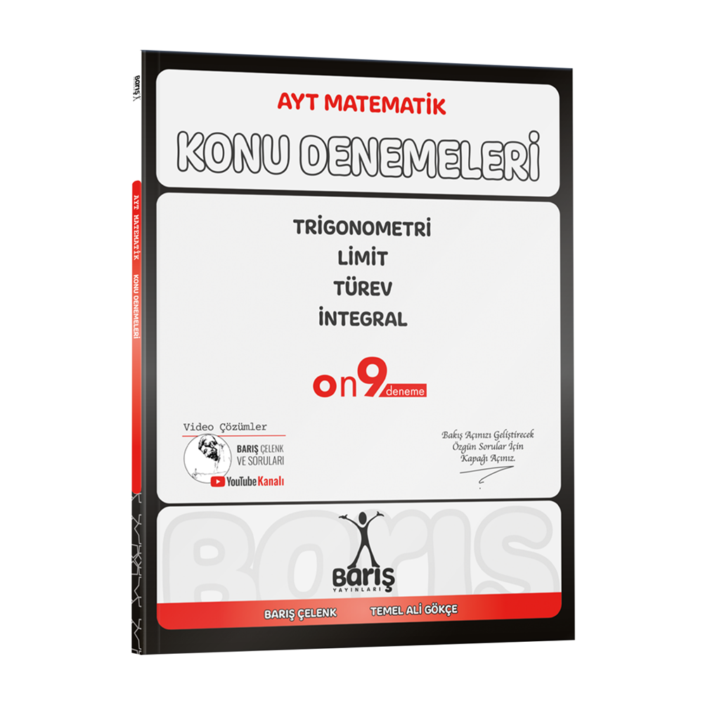 BARIŞ YAYINLARI AYT MATEMATİK TRİGONOMETRİ LİMİT TÜREV DENEMELERİ
