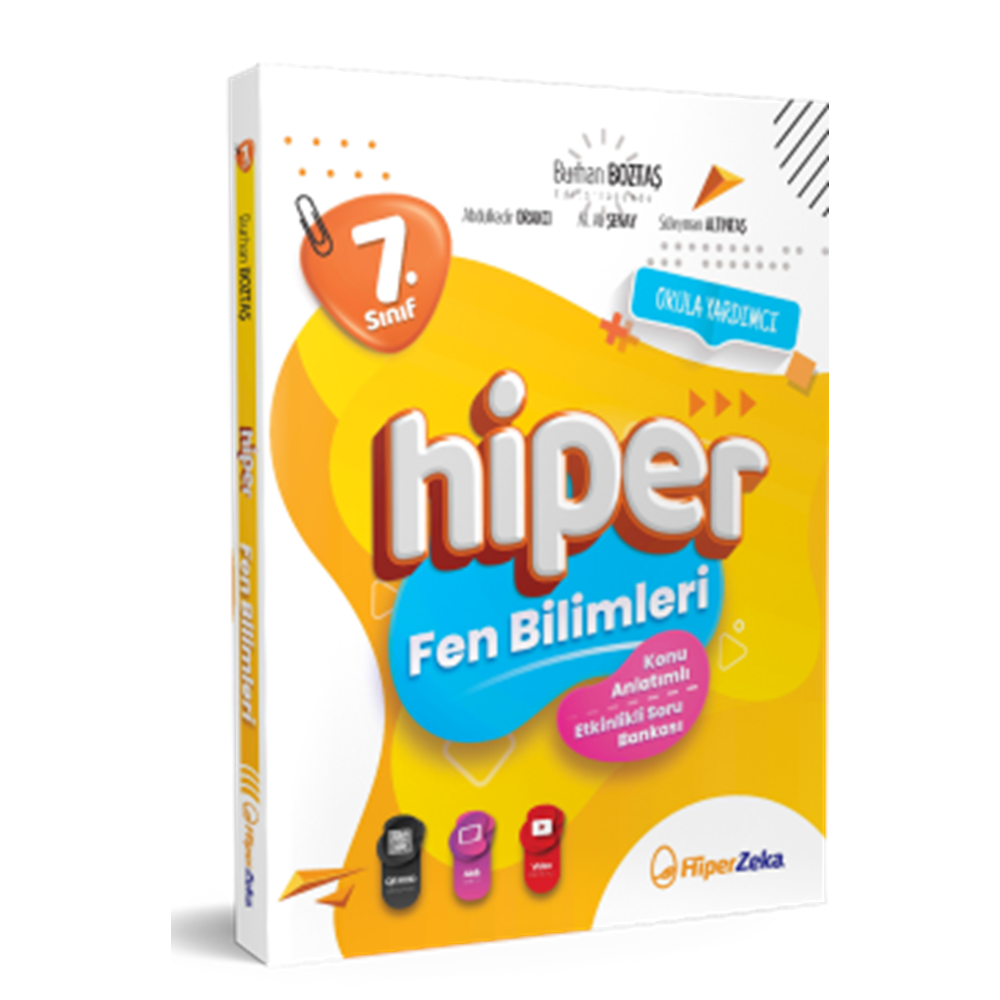 7. Sınıf Hiper Fen Bilimleri Konu Anlatımlı & sorubankası