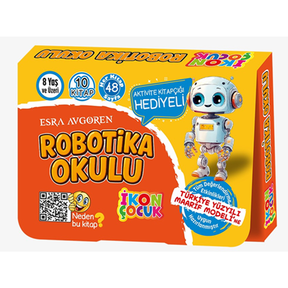 İKON ÇOCUK ROBOTİKA OKULU HİKAYE SETİ 10 KİTAP