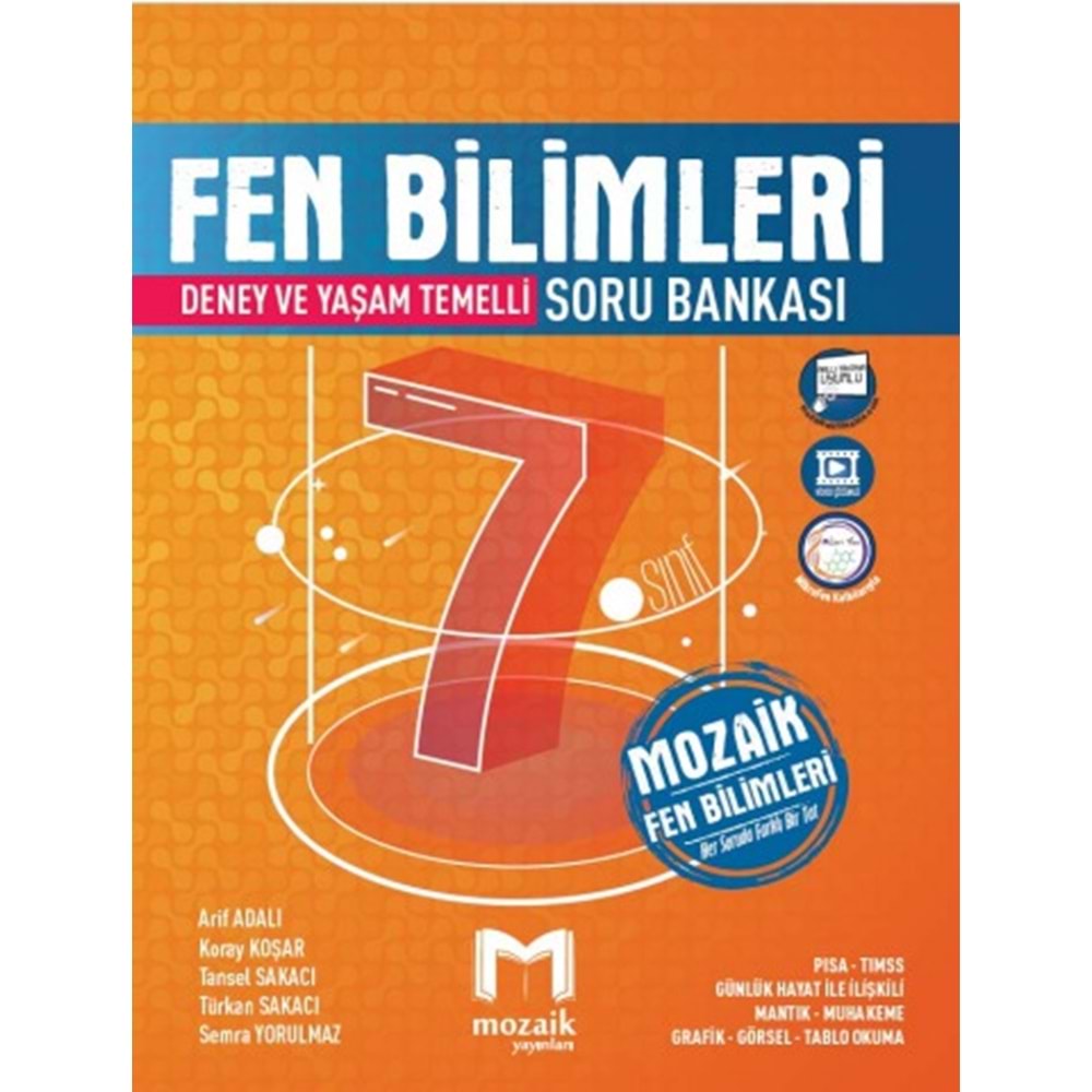 7.SINIF MOZAİK S.B. FEN BİLİMLERİ - 2025-26