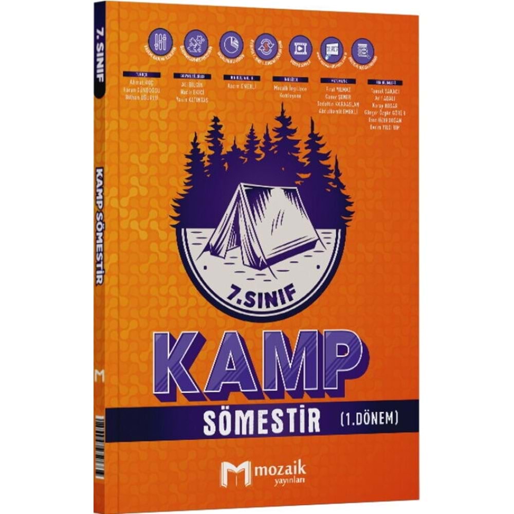7.SINIF MOZAİK SÖMESTİR (1.DÖNEM) KAMP - 2025-26