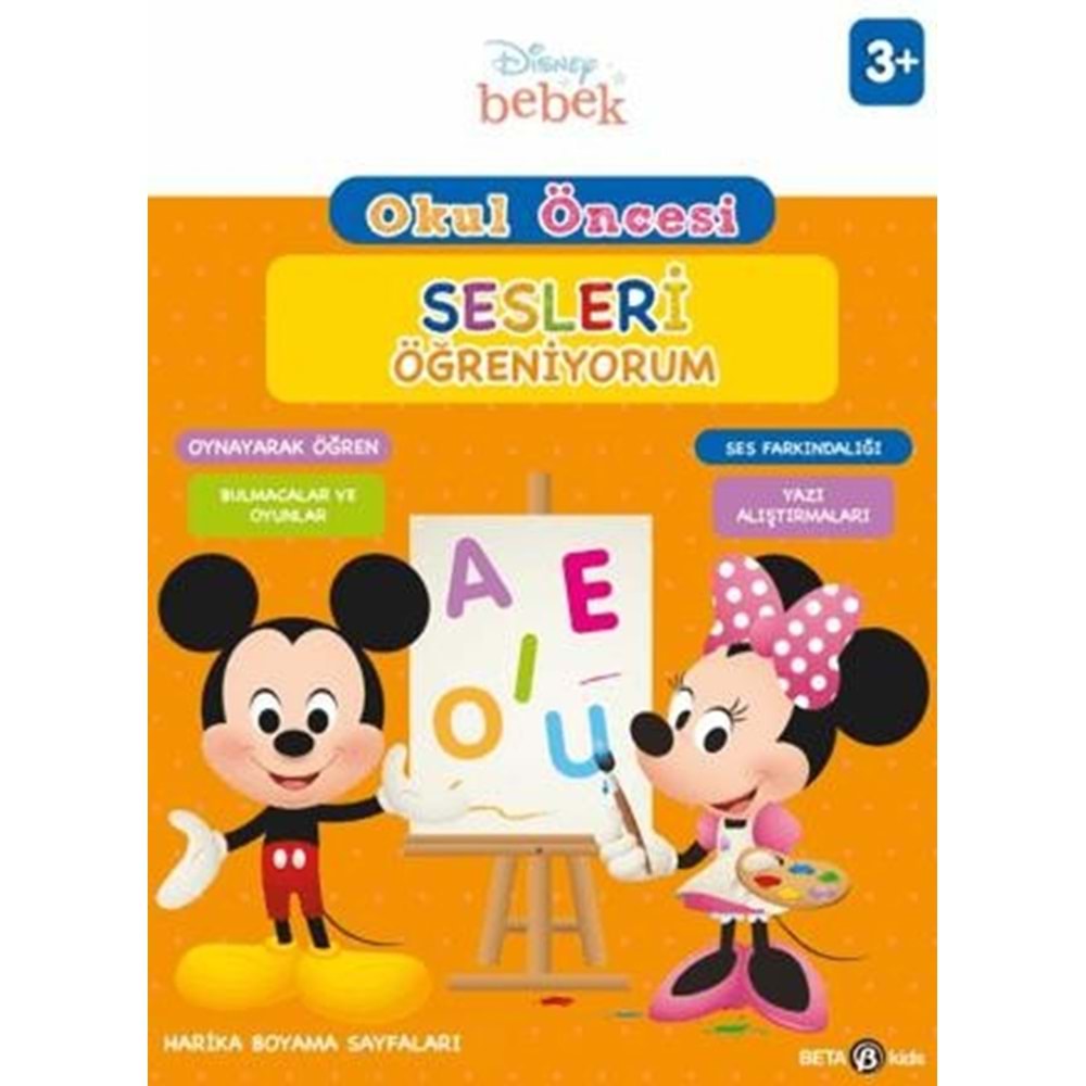 OKUL ÖNCESİ SESLERİ ÖĞRENİYORUM +3 / BETA KIDS