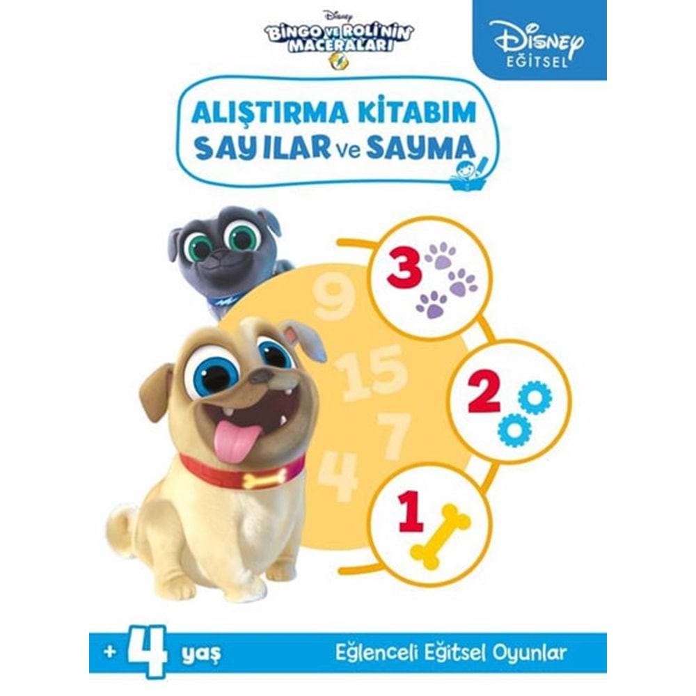 Disney Eğitsel Bingo ve Roli'nin Maceraları Sayılar ve Sayma