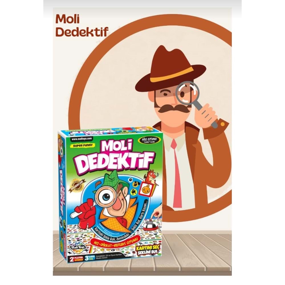 Moli Toys Dedektif Plus 2 Oyun 1 Arada