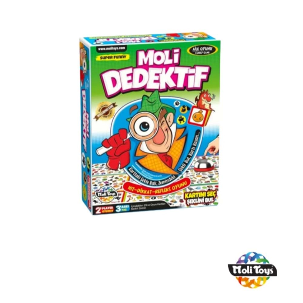 Moli Toys Dedektif Plus 2 Oyun 1 Arada