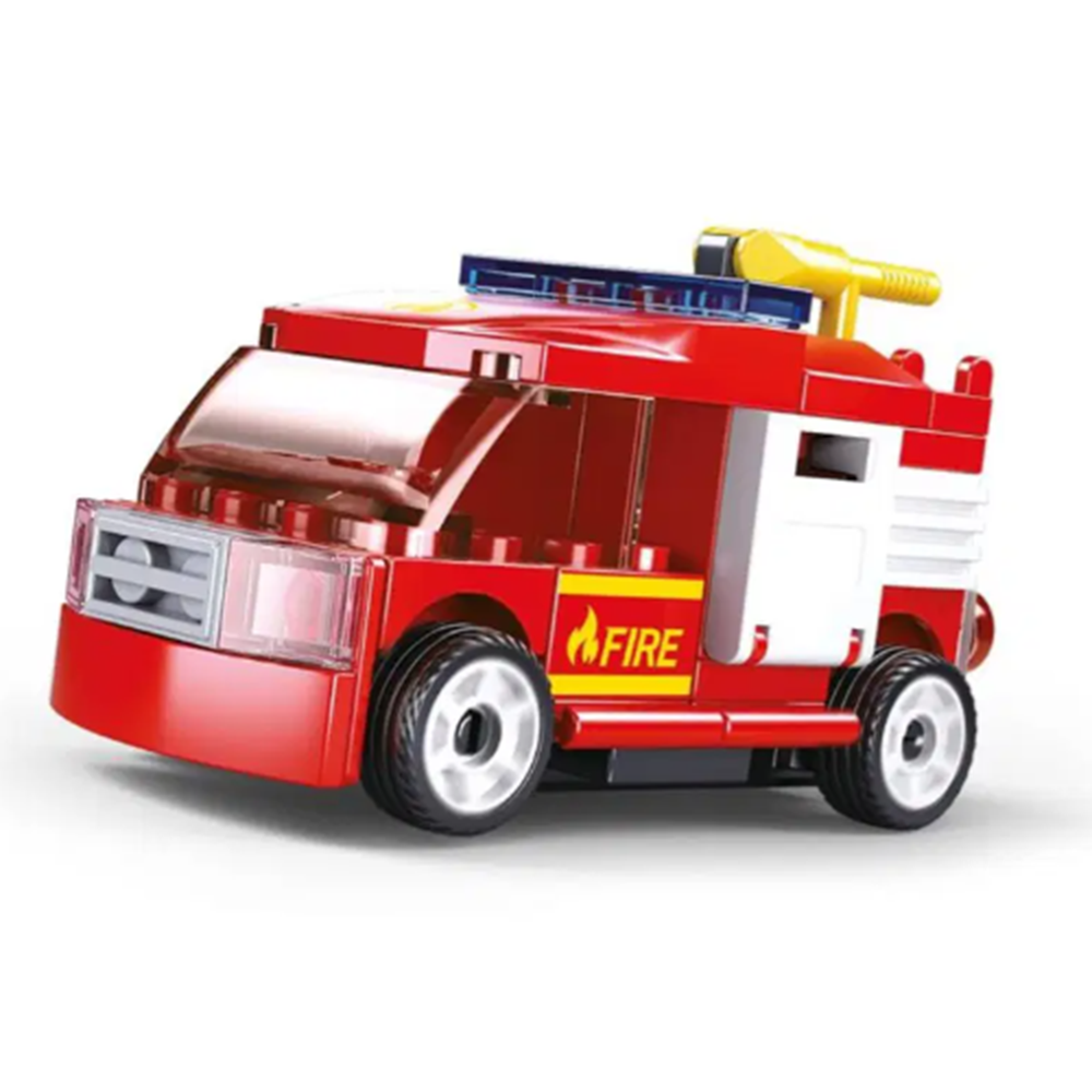 Sluban Power Bricks Çek Bırak İtfaiye Kamyonu