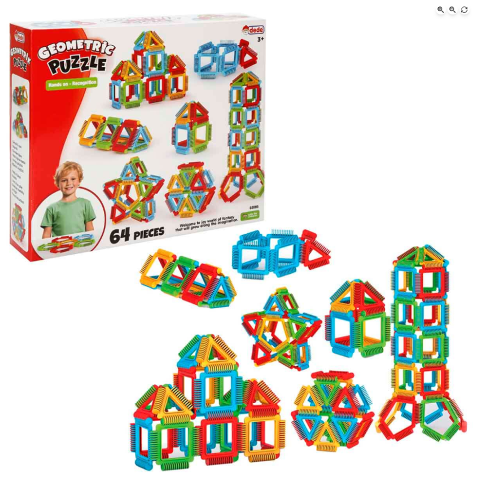 Geometrik Puzzle 64 Parça