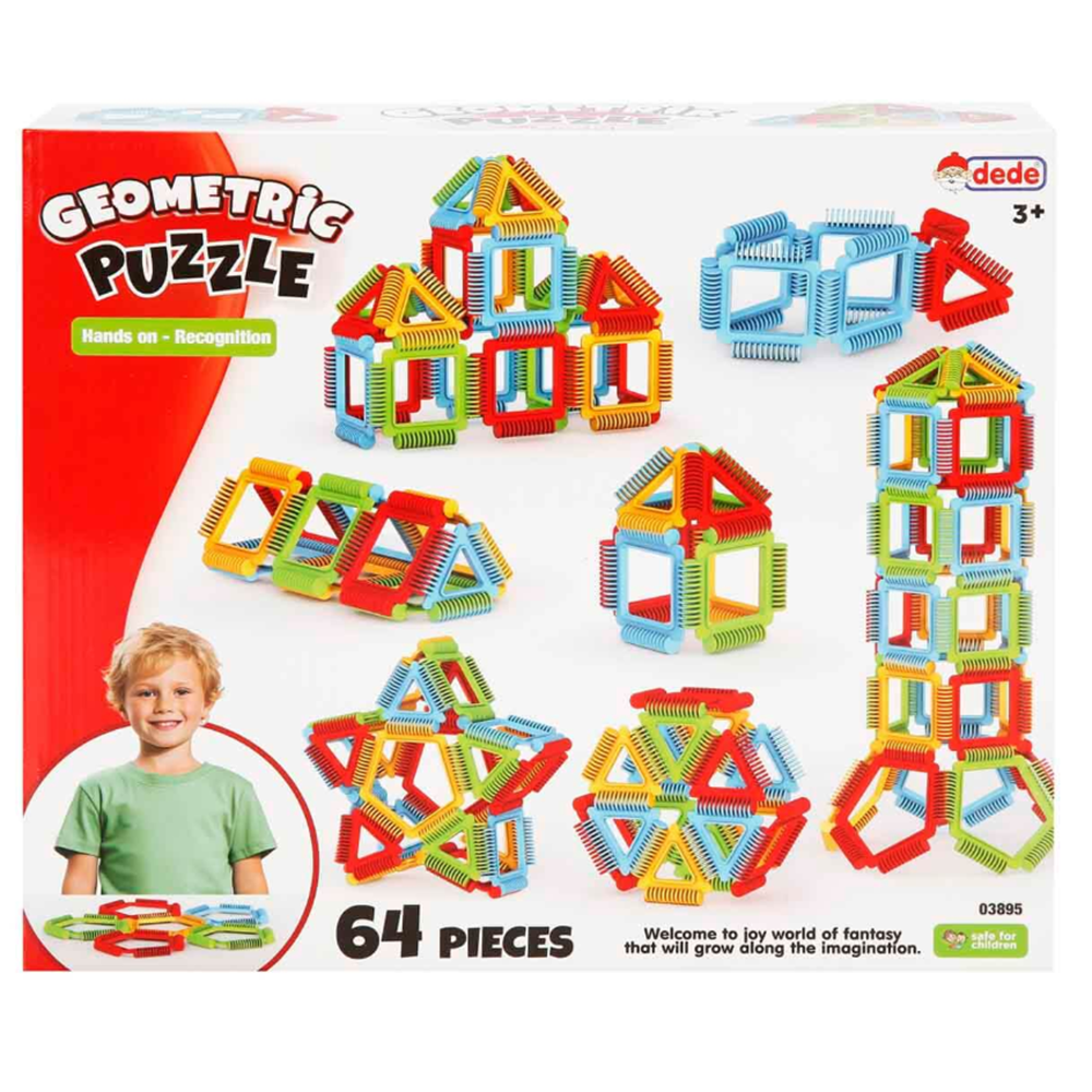 Geometrik Puzzle 64 Parça