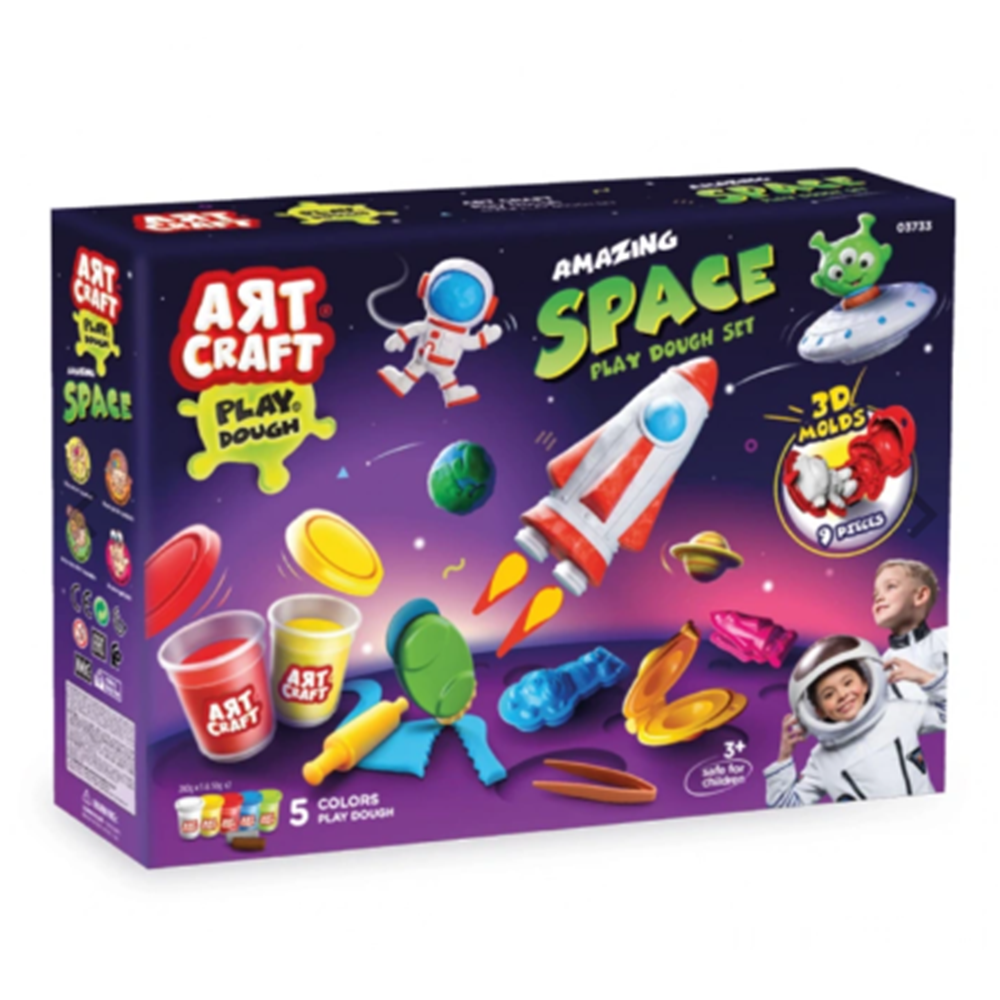 İnanılmaz Uzay Oyun Hamur Seti 380 Gr.
