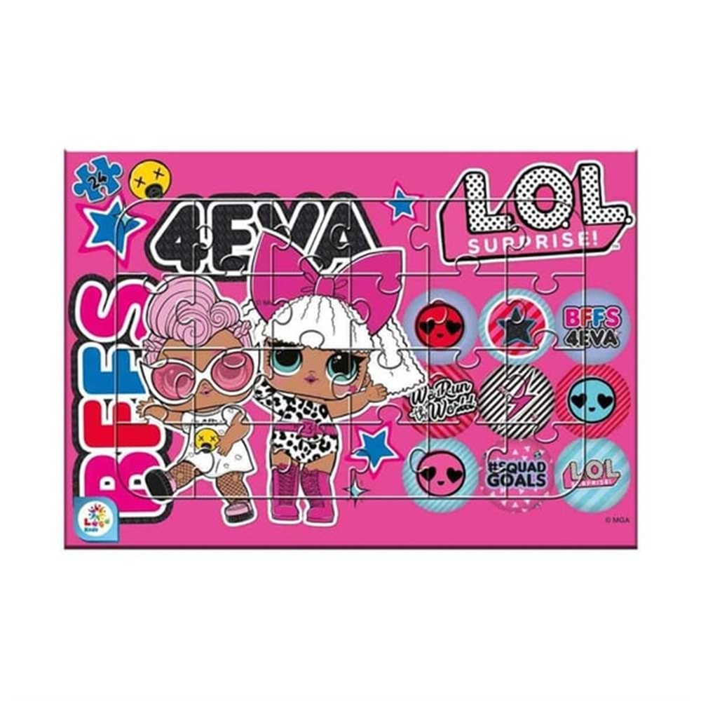 LOL 24 Parça Çocuk Puzzle