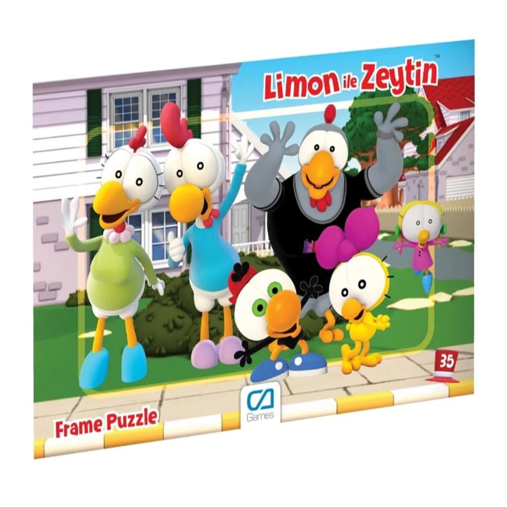 CA Games Limon Ile Zeytin 35 Parça Puzzle
