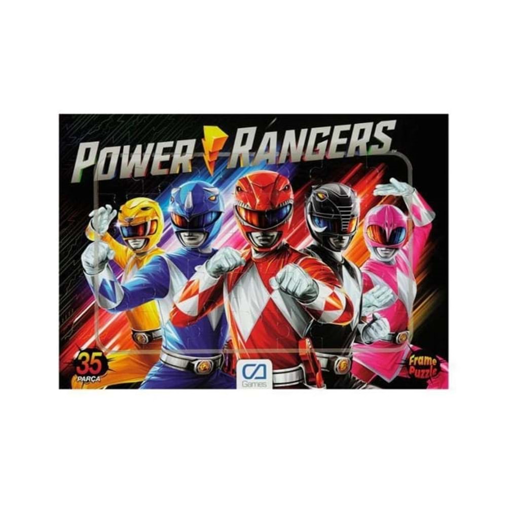 POWERRANGERS FRAME PUZZLE 35 PRC