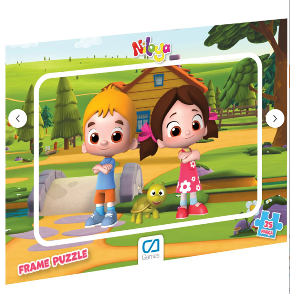 CA Games NİLOYA FRAME PUZZLE - 35 PARÇA
