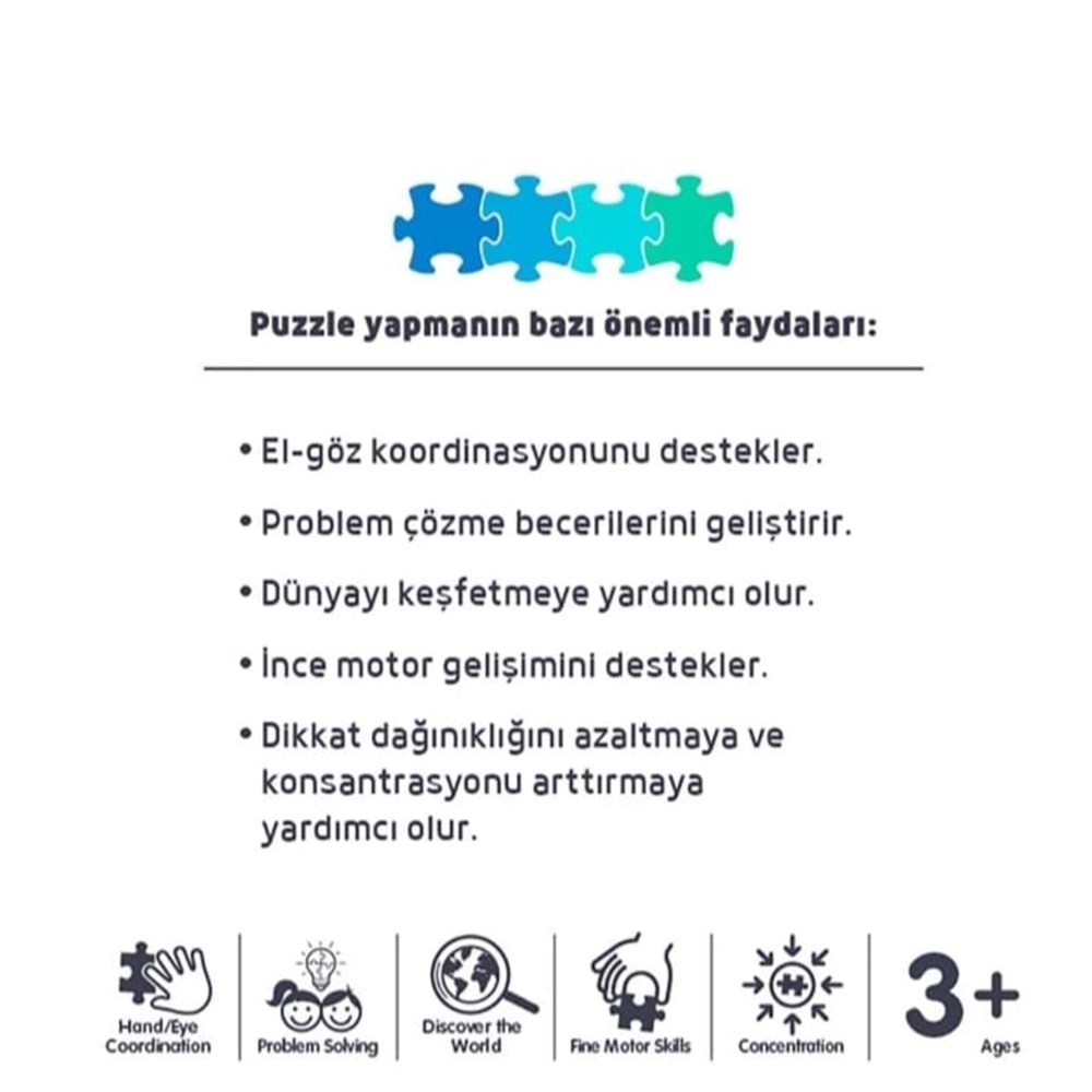 CA Games NİLOYA FRAME PUZZLE - 35 PARÇA