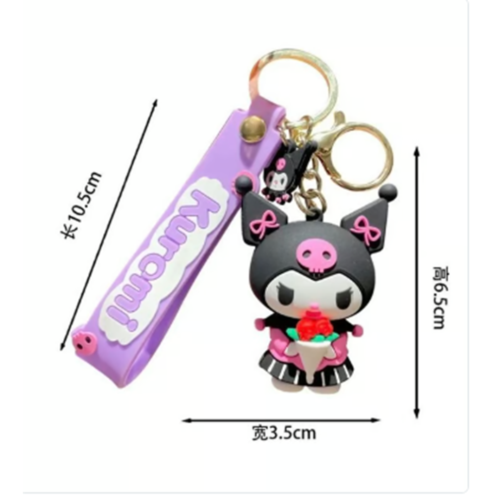 Sanriıo Kawai Kuromi Anahtralık 1 Adet