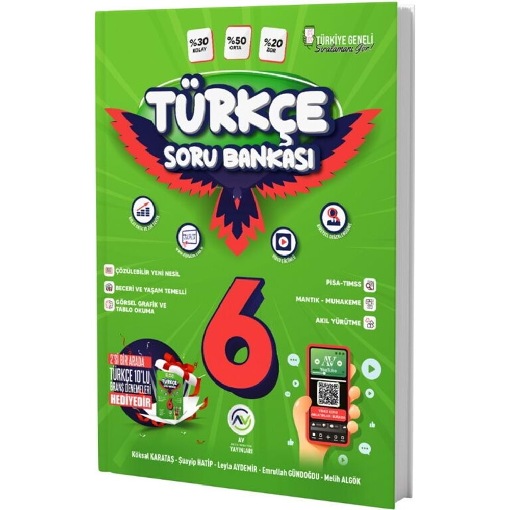 6.SINIF AV S.B. BRANŞ DNM HEDİYE TÜRKÇE - 25-26