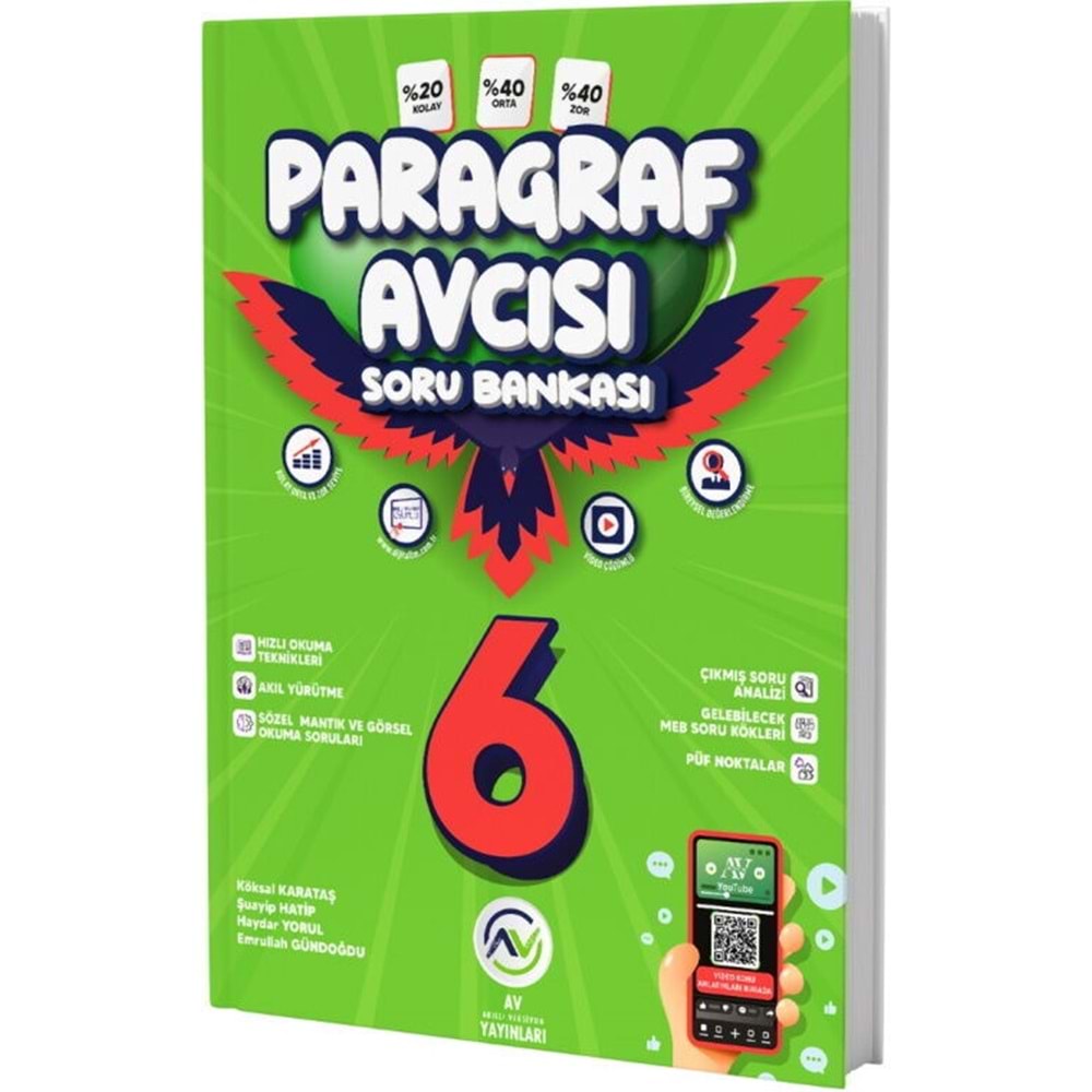 AKILLI VERSİYON 6.SINIF PARAGRAF SORU BANKASI