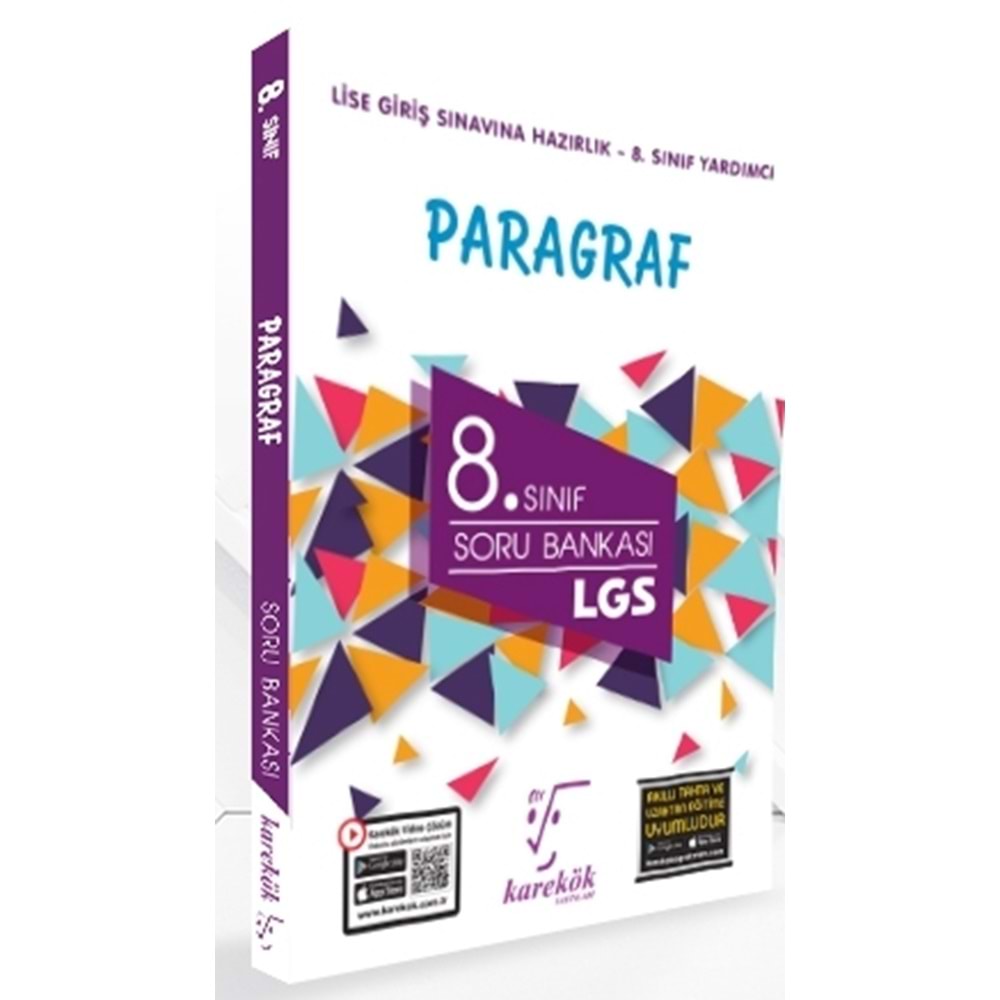 KAREKÖK 8.SINIF PARAGRAF SORU BANKASI