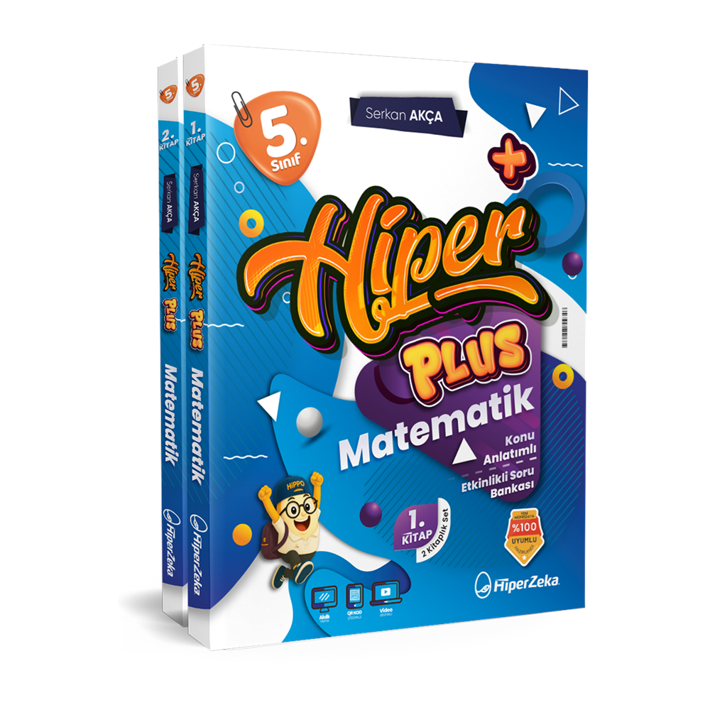 5.sınıf hiper plus Matematik soru bankası-1-2 kitap