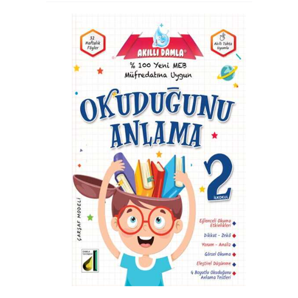 AKILLI DAMLA OKUDUĞUNU ANLAMA-2. SINIF