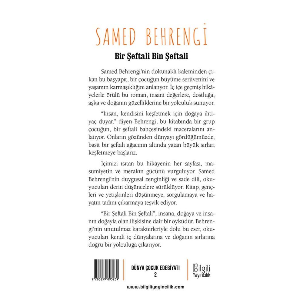 BİR ŞEFTALİ BİN ŞEFTALİ