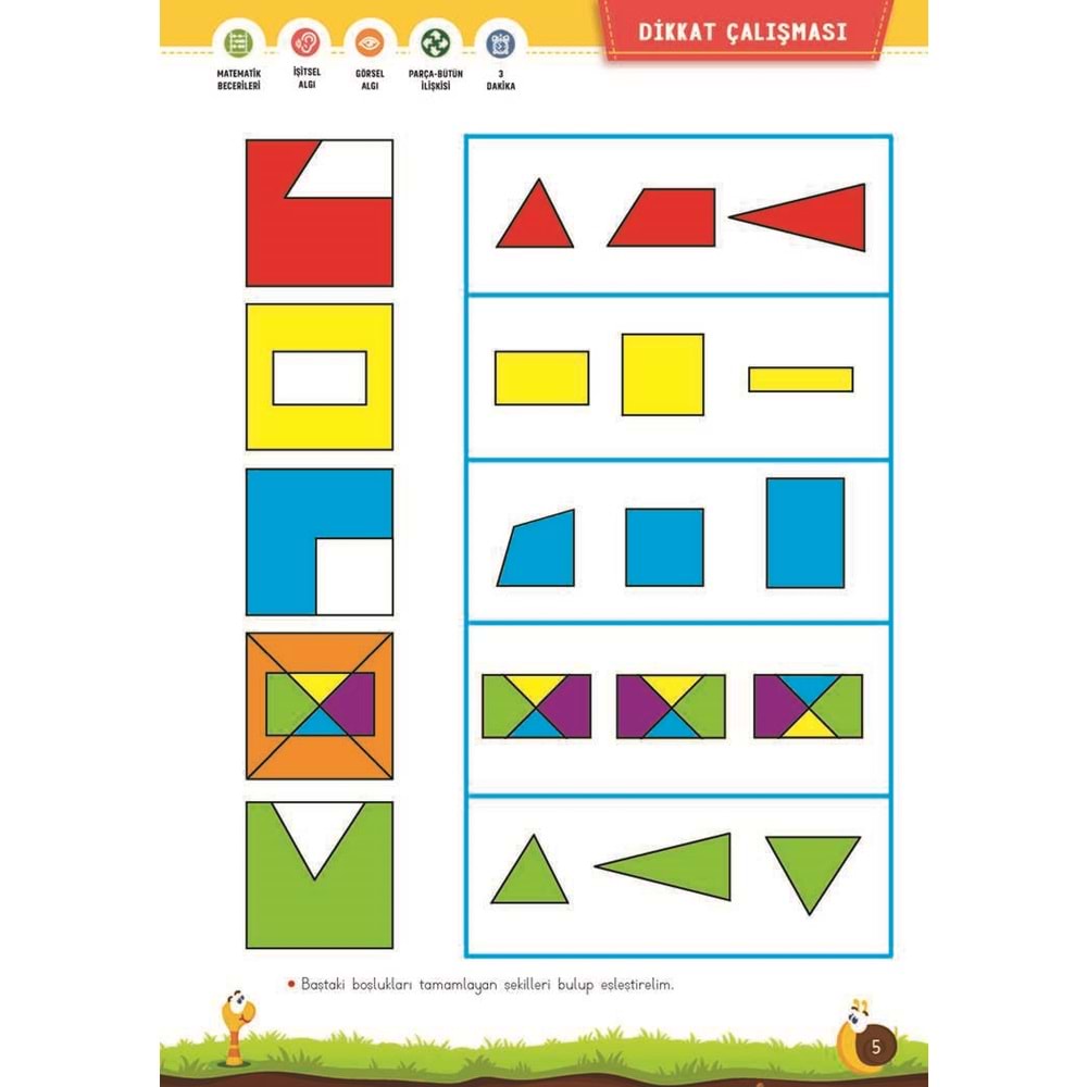 DİKKAT! GÖRSEL ALGILAMA KODLAMA