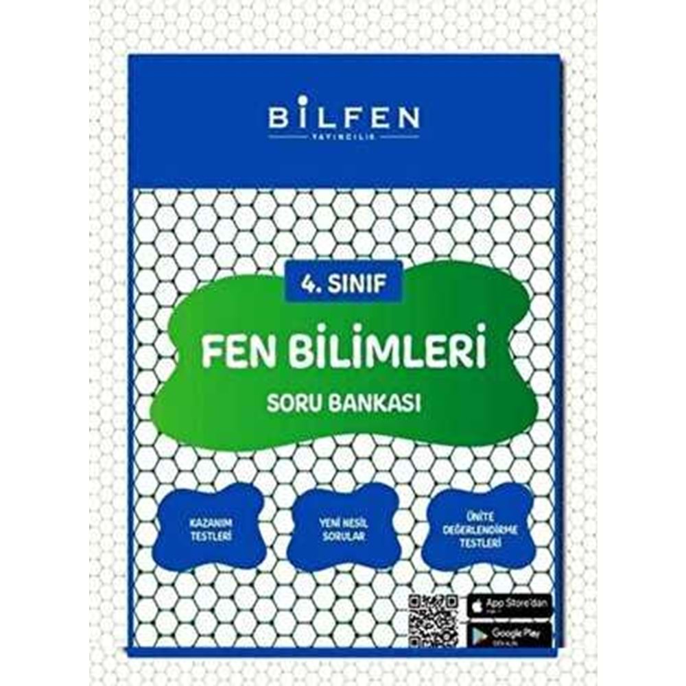 BİLFEN 4.SINIF FENBİLİMLERİ ÇALIŞMA KİTABI