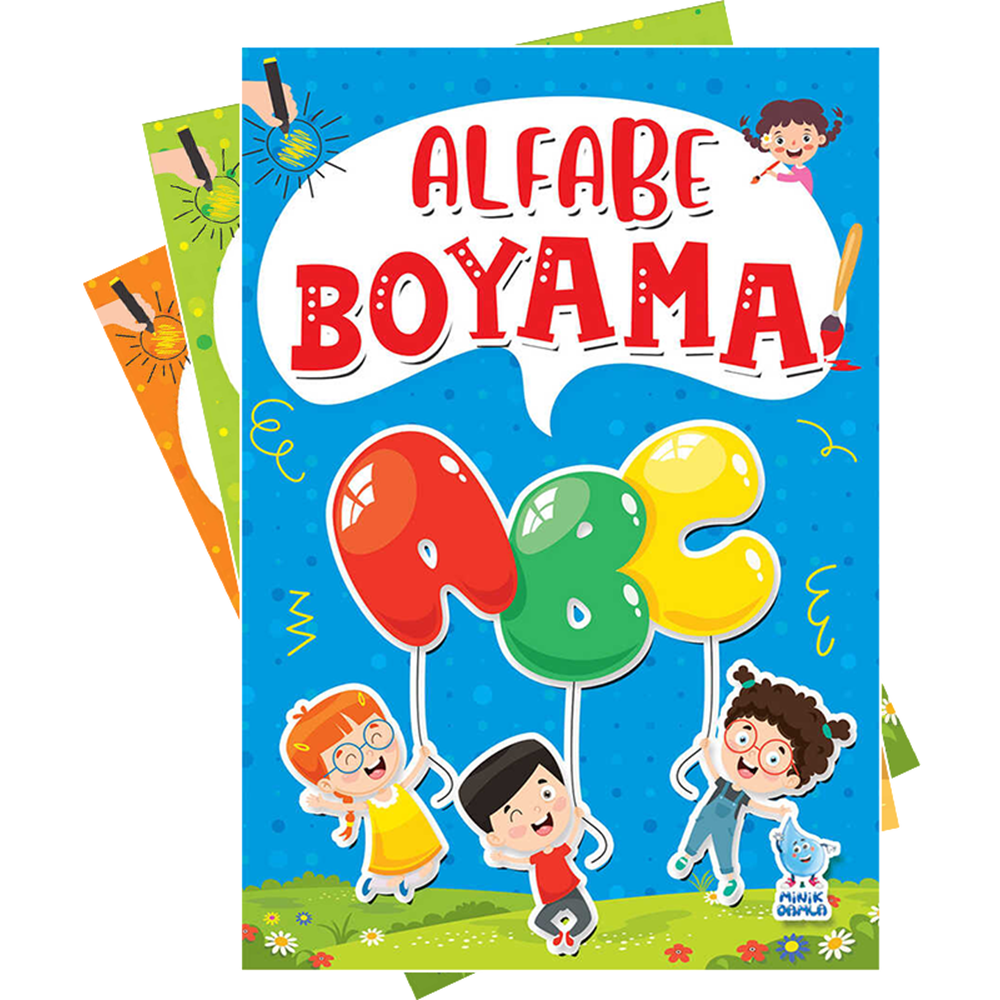 DAMLA OKUL ÖNCESİ BOYAMA (10 KİTAP SET)