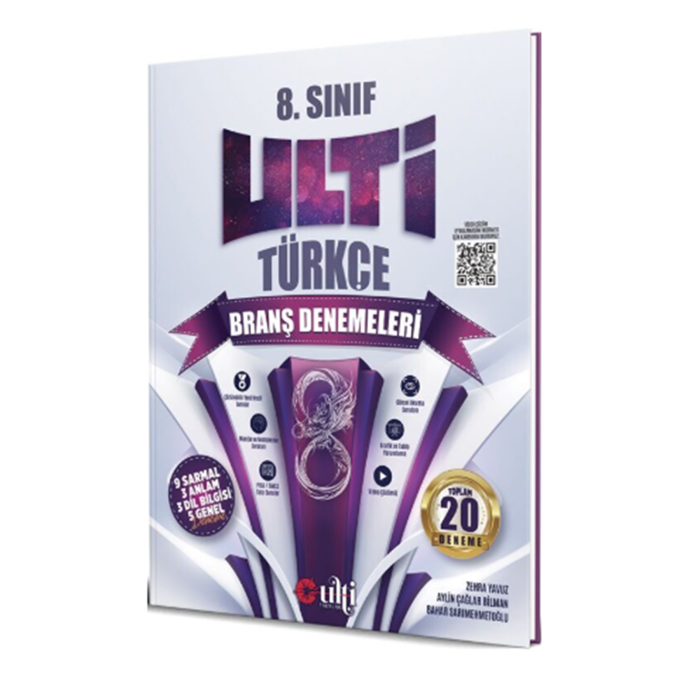 Ulti Yayınları 8. Sınıf Türkçe Denemeleri