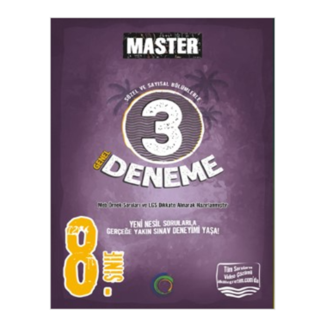 8. Sınıf Master 3 deneme