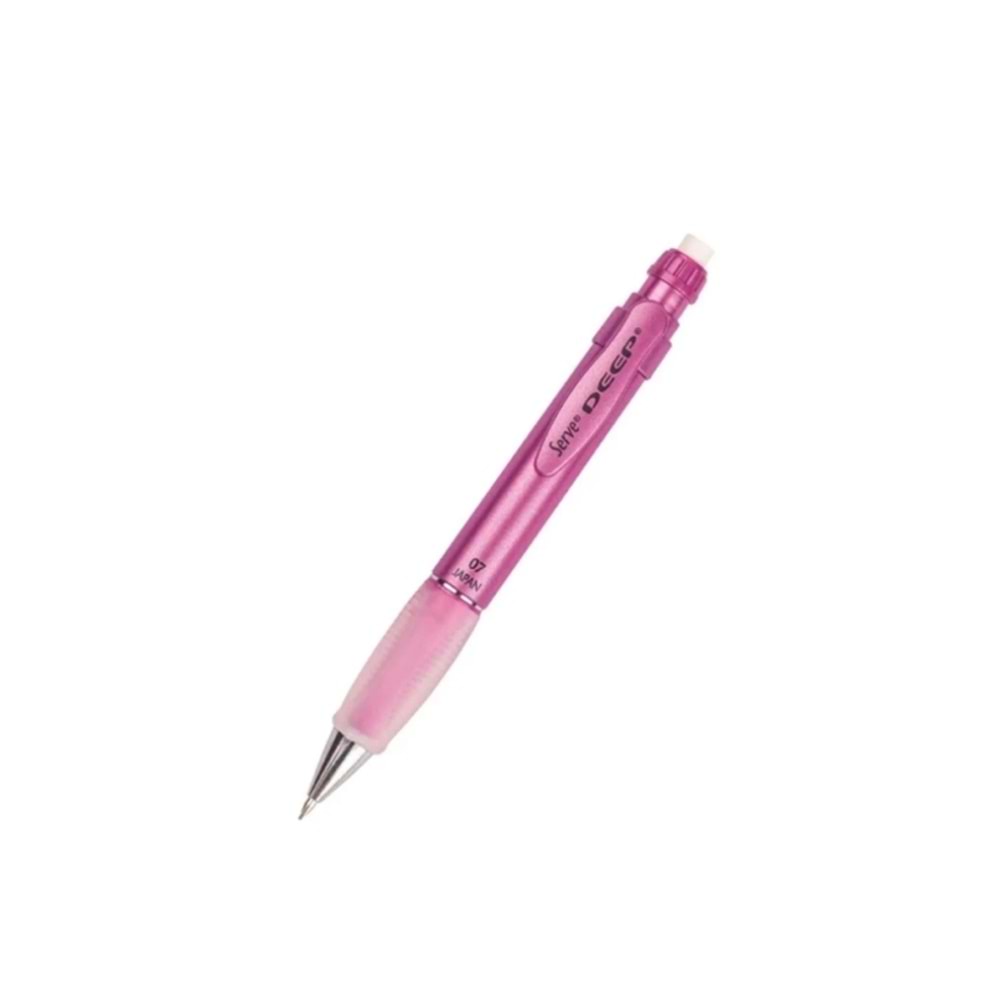 SERVE DEEP VERSATİL KALEM 0.7 MM METALİK PEMBE KOYU